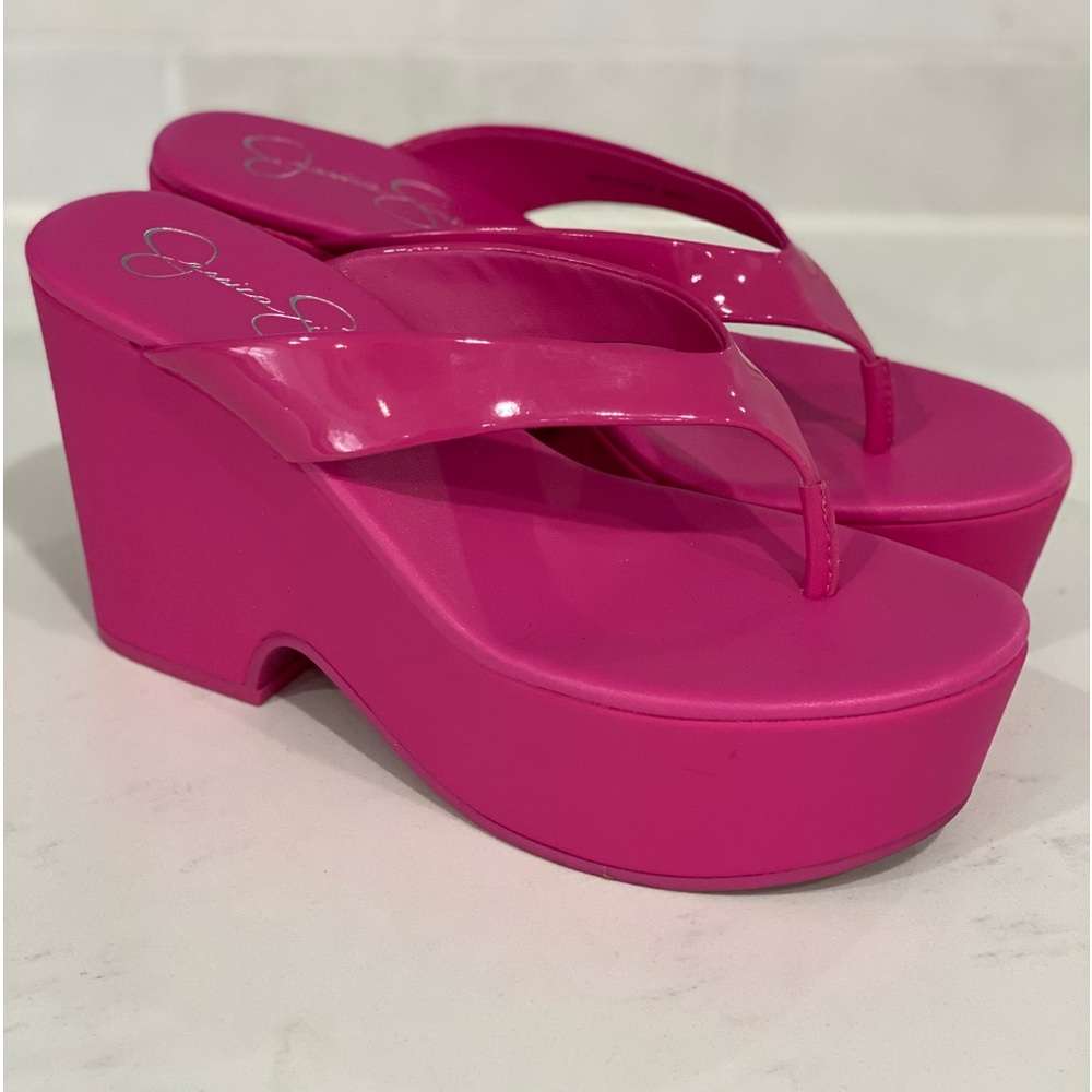Barbie Pink platform shoes,